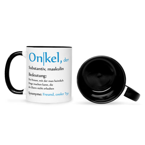 Tassendruck Tasse „Definition Onkel“ – Witzige Geschenkidee Für Onkel, Spülmaschinenfest, In Deutschland Bedruckt