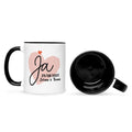Bedruckte Tasse mit Spruch Wir Sagen Ja
