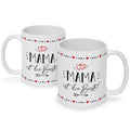 Bedruckte Tasse mit Spruch Mama ist die Beste!