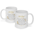 Bedruckte Tasse Schatz Ich habe versucht