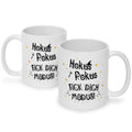 Bedruckte Tasse mit Spruch Hokus Pokus