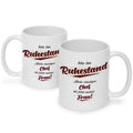 Bedruckte Tasse mit Spruch Bin im Ruhestand