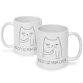 Bedruckte Tasse Best Cat Parent Ever