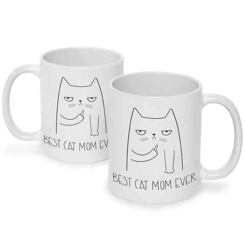 Bedruckte Tasse Best Cat Parent Ever
