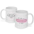Bedruckte Tasse mit Spruch Ich habe eine wichtige Frage an dich! Patentante/Patenonkel