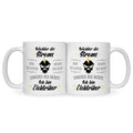 Bedruckte Tasse mit Spruch Wächter des Stroms