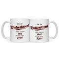 Bedruckte Tasse mit Spruch Bin im Ruhestand