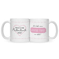 Bedruckte Tasse mit Spruch Ich habe eine wichtige Frage an dich! Patentante/Patenonkel