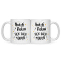 Bedruckte Tasse mit Spruch Hokus Pokus