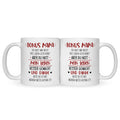 Bedruckte Tasse mit Spruch Bonus Eltern