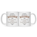 Bedruckte Tasse mit Spruch Oldtimer Geburtstag