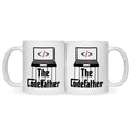 Bedruckte Tasse mit Spruch - The Codefather