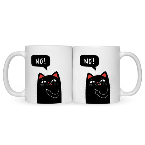 Bedruckte Tasse mit Spruch NÖ!