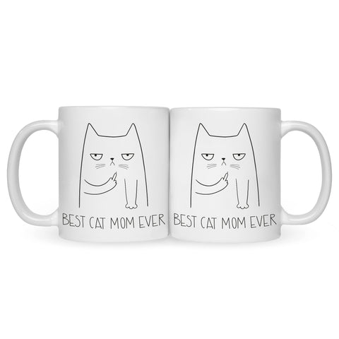 Bedruckte Tasse Best Cat Parent Ever