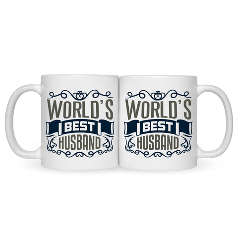 Bedruckte Tasse World's Best Husband