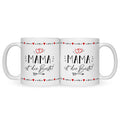 Bedruckte Tasse mit Spruch Mama ist die Beste!
