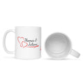Bedruckte Tasse im Pärchen Design