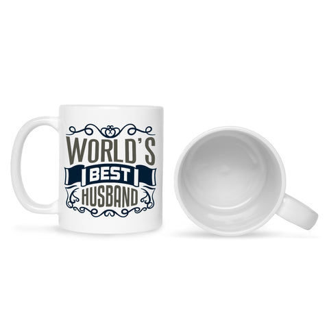 Bedruckte Tasse World's Best Husband
