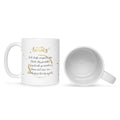 Bedruckte Tasse Schatz Ich habe versucht