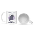 Bedruckte Tasse mit Spruch Ich kam, sah und hatte direkt keinen Bock V2