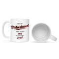 Bedruckte Tasse mit Spruch Bin im Ruhestand