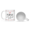 Bedruckte Tasse mit Spruch Mama ist die Beste!