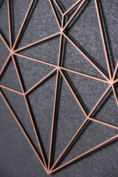 Origamii 3D Herz aus Holz