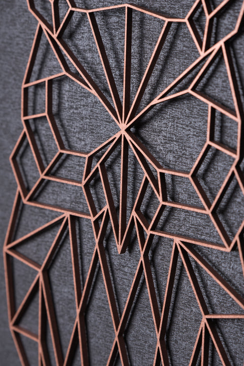 Origami Eule aus Holz