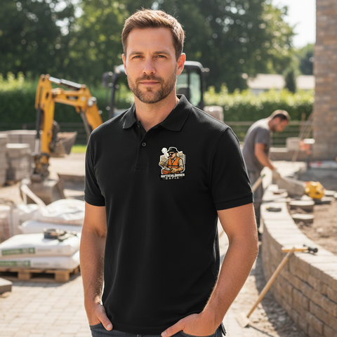 Polo Shirt Haftschlämmen Mafia