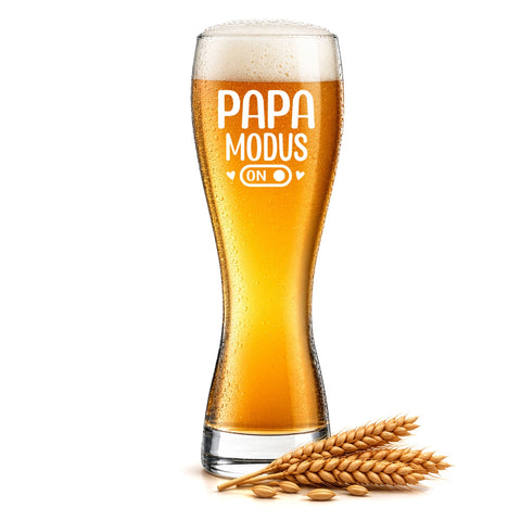 Stölzle Lausitz Weizenglas "Papa Modus"