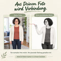Aus eurem Foto wird das Motiv mit dem roten Faden am kleinen Finger