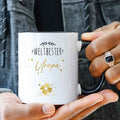 Bedruckte Tasse mit Spruch "Weltbeste"