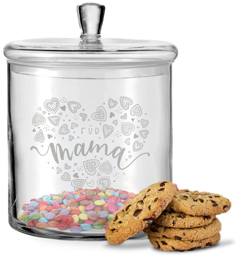 Leonardo Keksglas mit Gravur "Für Mama"