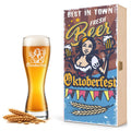 Stölzle Lausitz Weizenglas "Oktoberfest Madl"