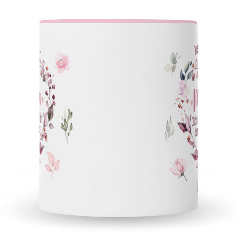 Bedruckte Tasse mit Spruch Keine Angst Mama