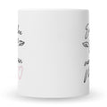 Bedruckte Tasse mit Spruch Engel ohne Flügel