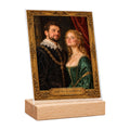 Ölgemälde auf Acrylglas - Personalisiertes Portrait aus Eurem Foto GRAVURZEILE