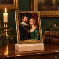 Ölgemälde auf Acrylglas - Personalisiertes Portrait aus Eurem Foto GRAVURZEILE – Bild 2