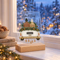 Die Heimfahrt auf Acrylglas - Personalisiertes Weihnachtsgeschenk für Paare & Familien GRAVURZEILE – Bild 3
