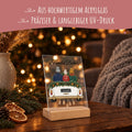 Die Heimfahrt auf Acrylglas - Personalisiertes Weihnachtsgeschenk für Paare & Familien GRAVURZEILE – Bild 4