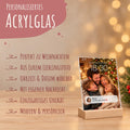 Sperrbildschirm auf Acrylglas - Personalisiertes Fotogeschenk mit Uhrzeit, Datum & Nachricht GRAVURZEILE – Bild 7