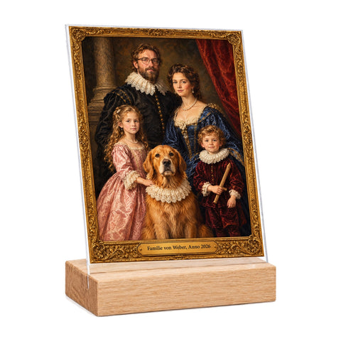 Ölgemälde auf Acrylglas - Personalisiertes Portrait aus Eurem Foto GRAVURZEILE – Bild 11