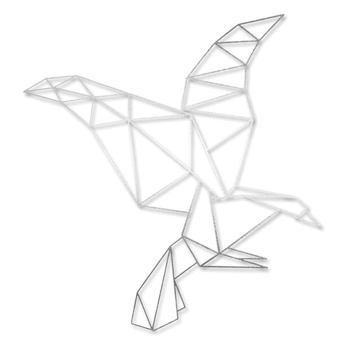 Origami Adler aus Holz -
