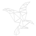 Origami Adler aus Holz -