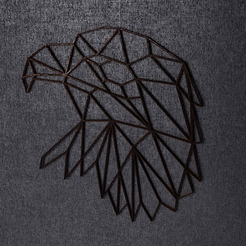 Origami Adlerkopf aus Holz -