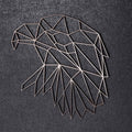 Origami Adlerkopf aus Holz -