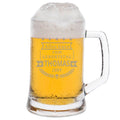 Montana Bierkrug mit Gravur "Happy Birthday" mit Namen