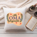 Bedrucktes Kissen mit Spruch Als Oma Legendär