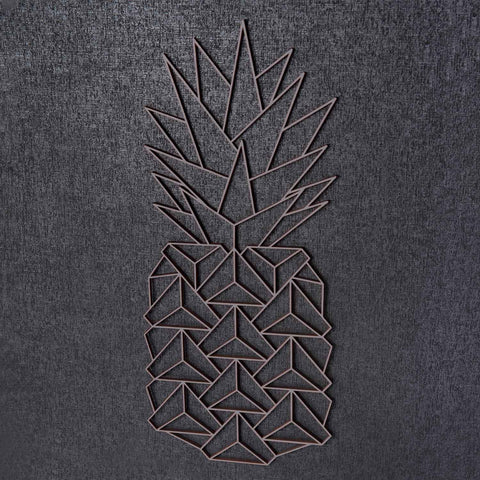 Origami Ananas V2 aus Holz -