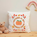 Bedrucktes Kissen mit Spruch Autumn is my favorite color
